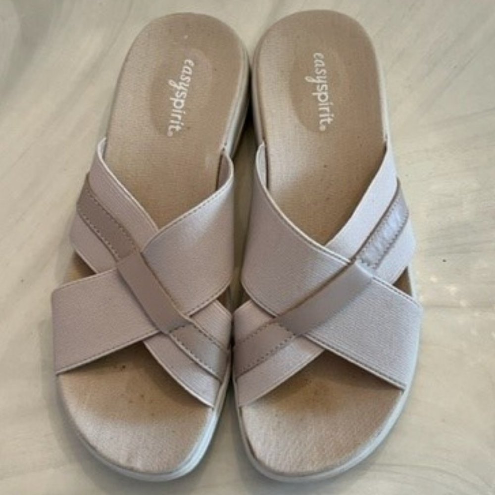 Easy Spirit Sandals Squint Size 6 1/2 M Leather Upper